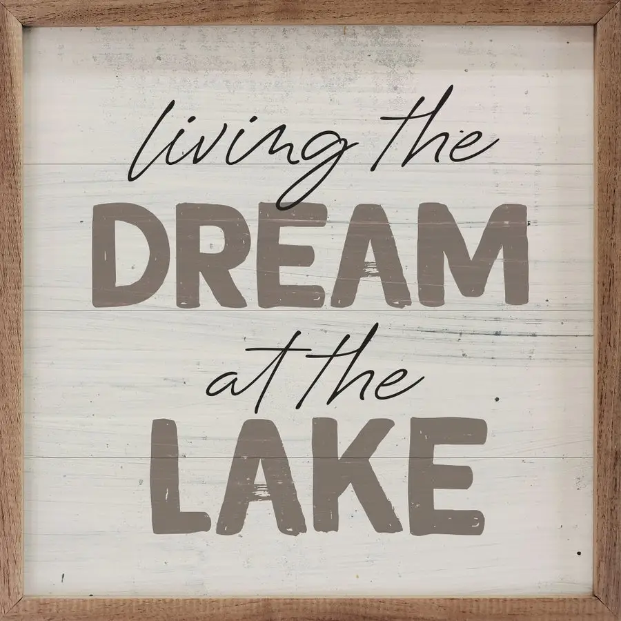 Living The Dream At The Lake Whitewash