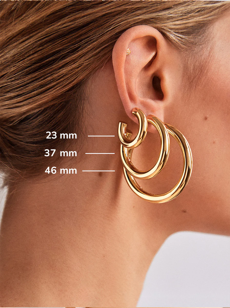 Dalilah Earrings Gold