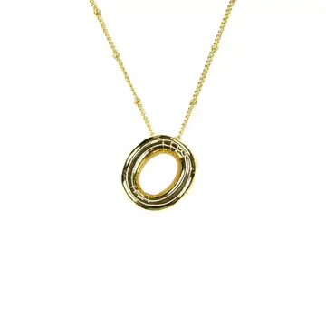 Mini Balloon Initial Necklace
