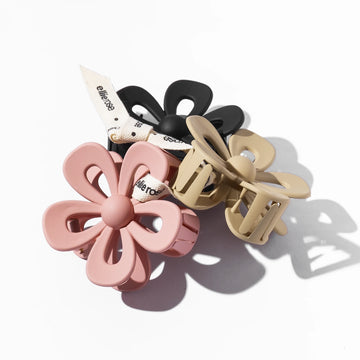 Flower Claw Clips