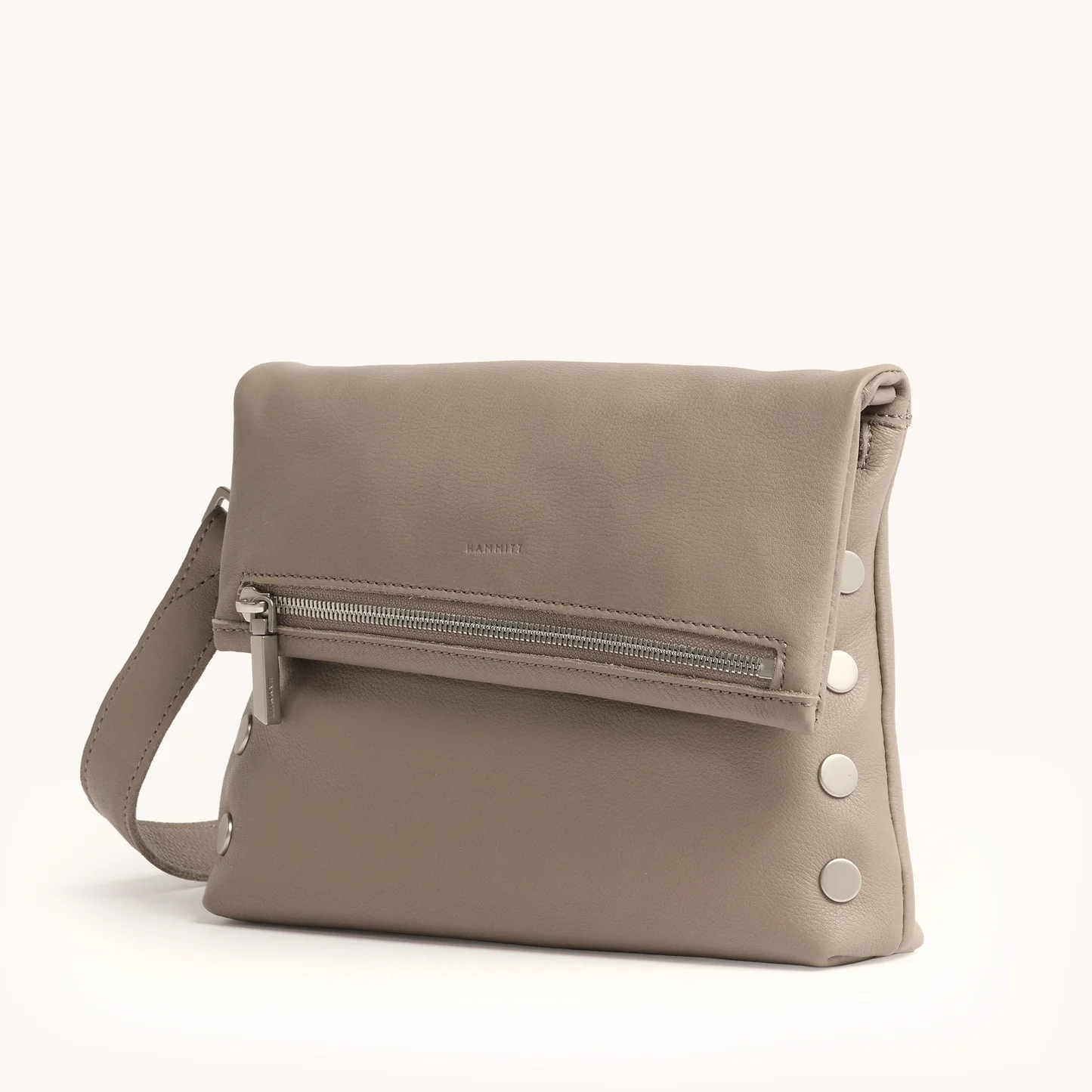 Hammitt VIP Med - Pewter Pebble/Brushed Silver