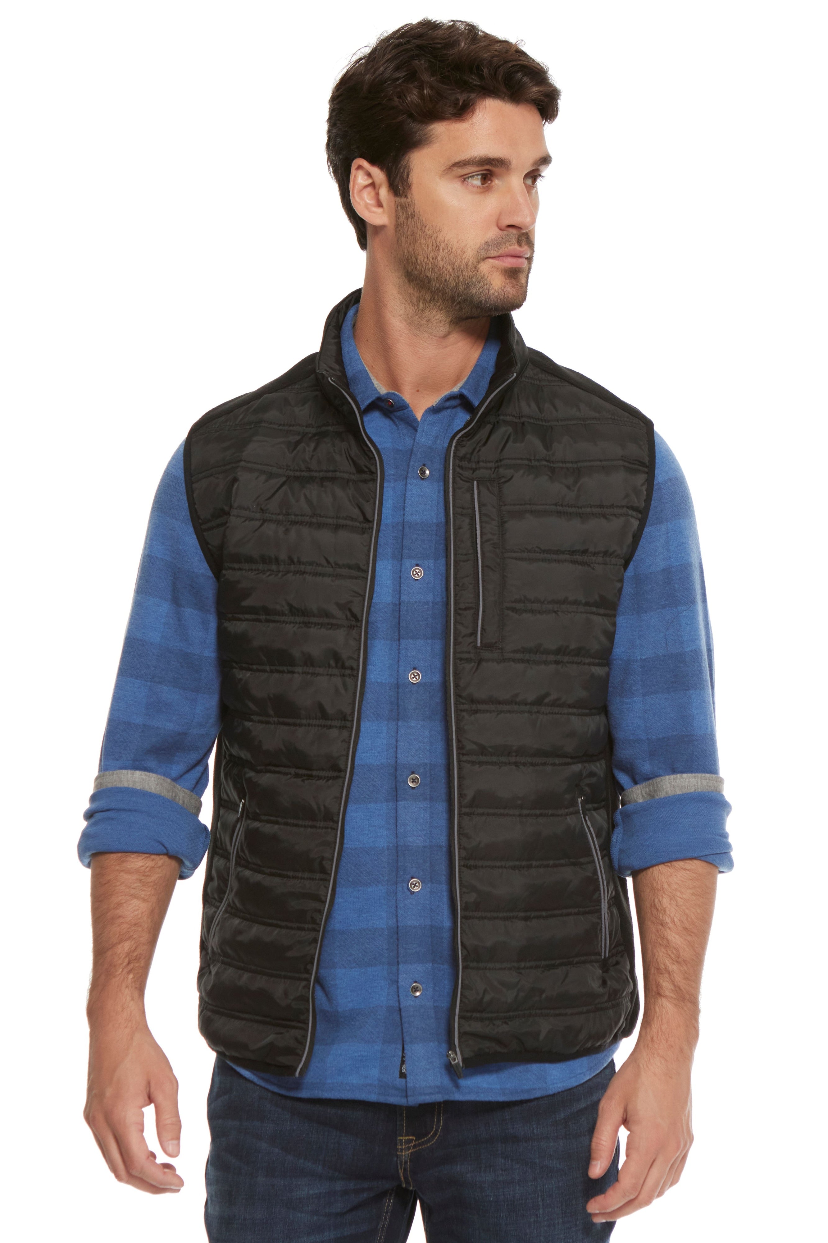 Worthington Performance Puffer Vest - Black