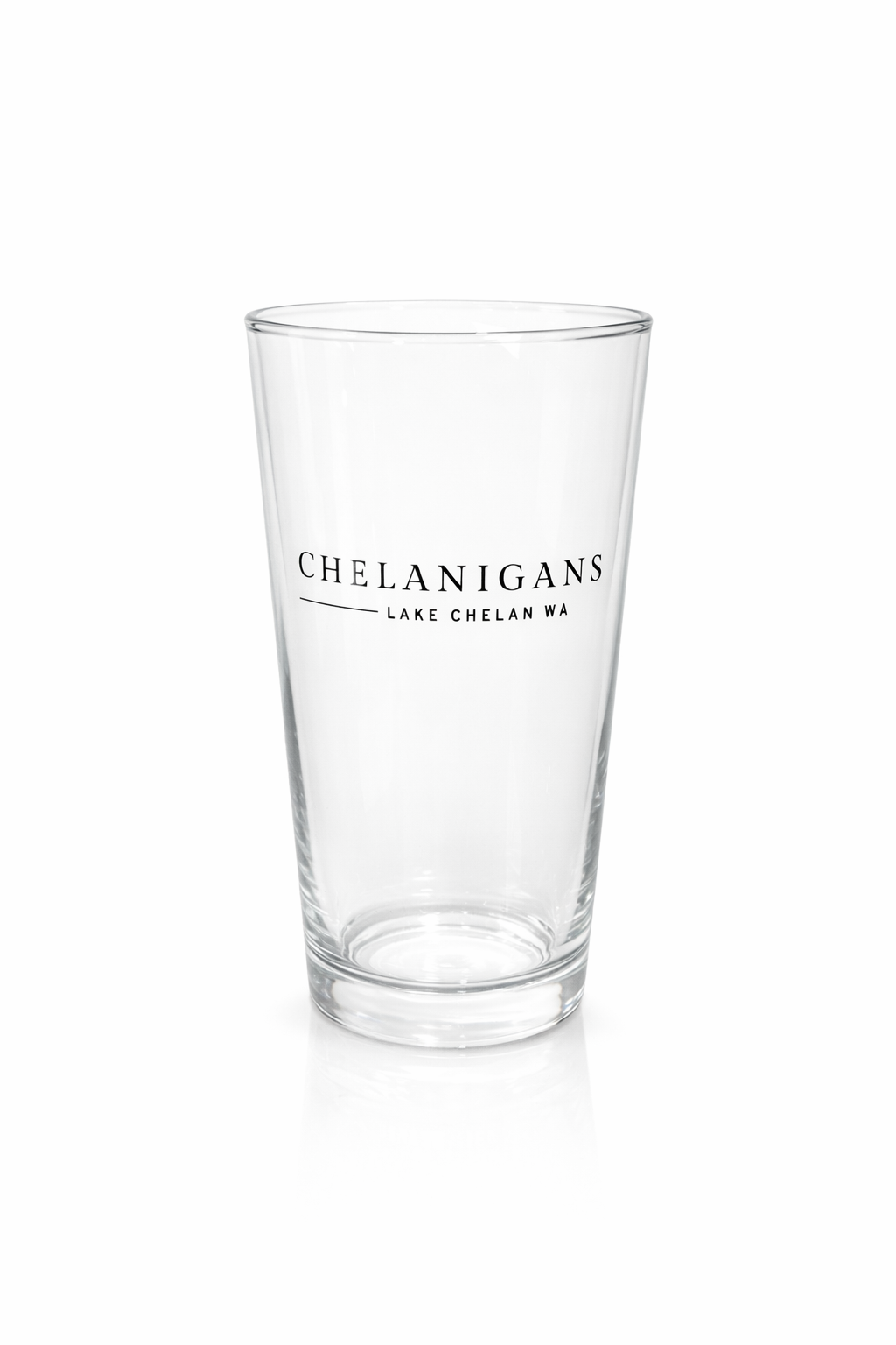 Chelanigans Lake Chelan Pint Glasses