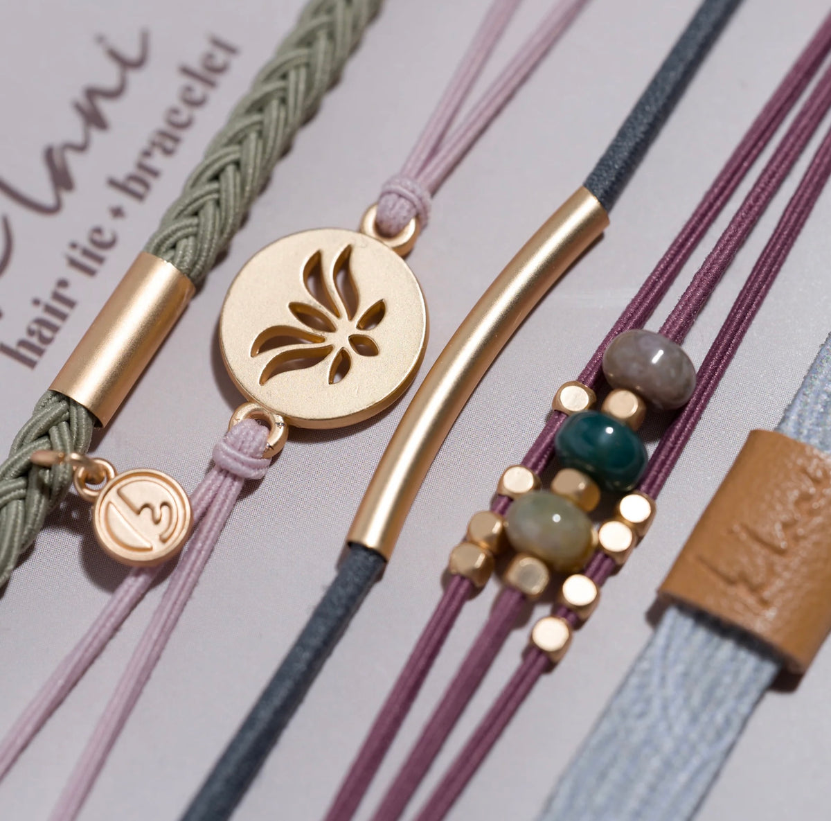 Breathe - Hair Tie Bracelet