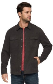 Hamlin Stretch Twill Shirt Jacket