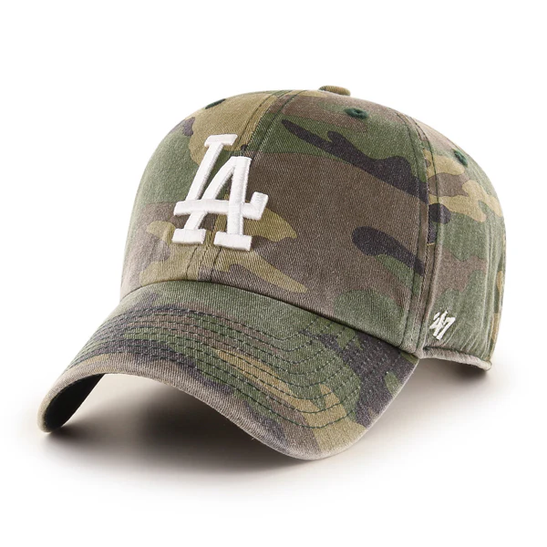 Los Angeles Dodger 47 Clean Up Hat