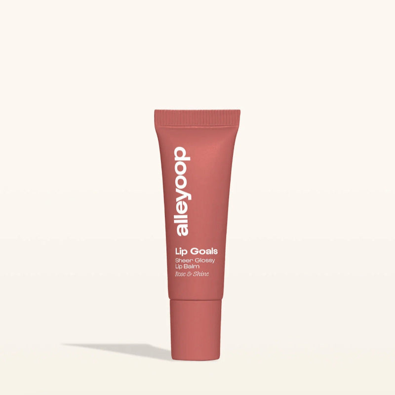 Alleyoop Makeup Coral Cheer Lip Goals Glossy Lip Balm/ Gifts / SPA 