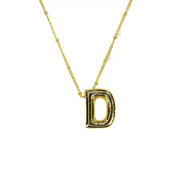 Mini Balloon Initial Necklace