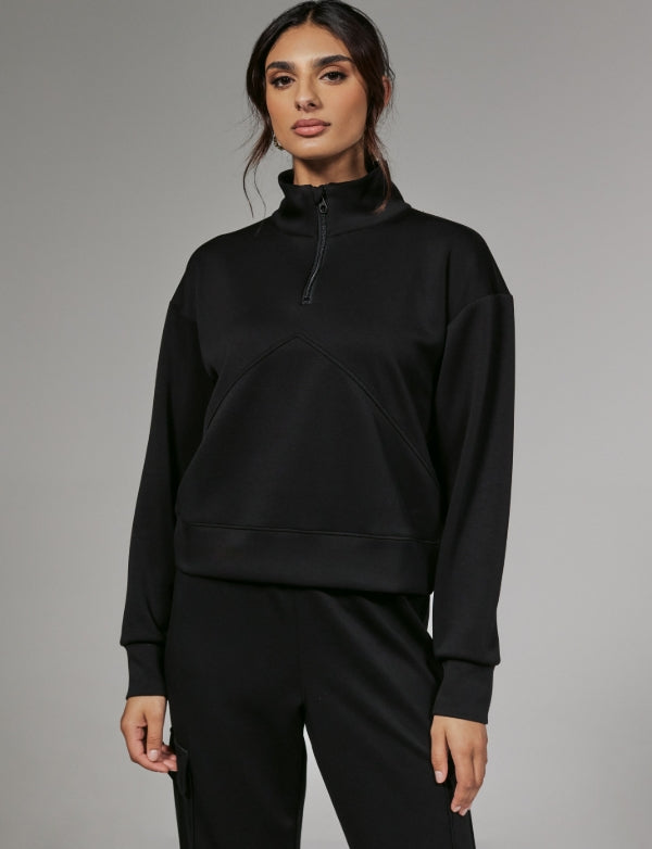Rev Crop Quarter Zip