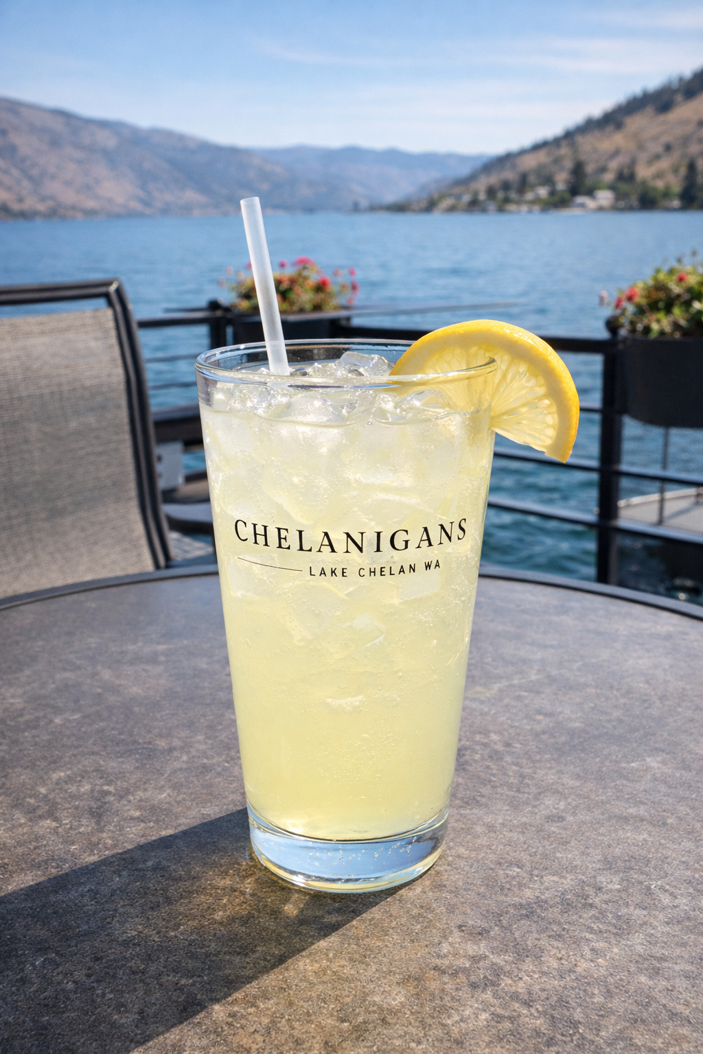 Chelanigans Lake Chelan Pint Glasses