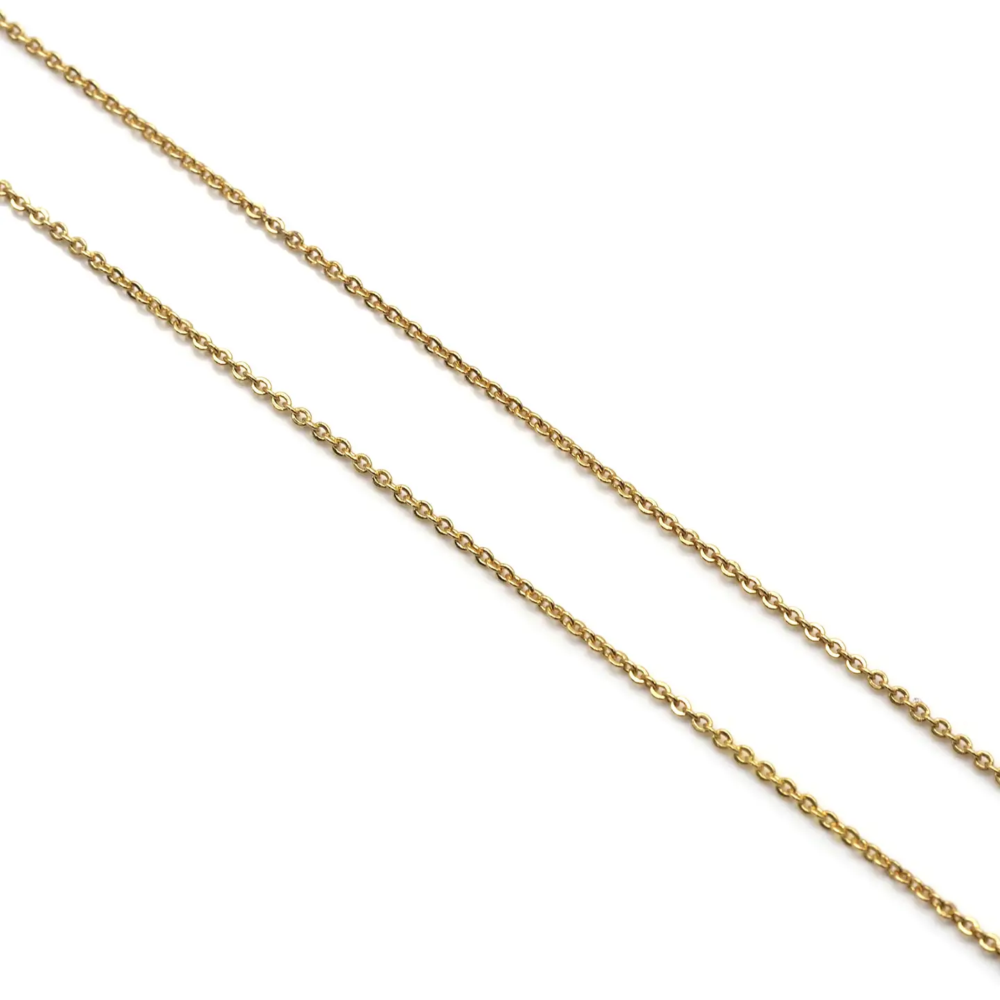Dainty Adjustable Necklace - Gold 24"