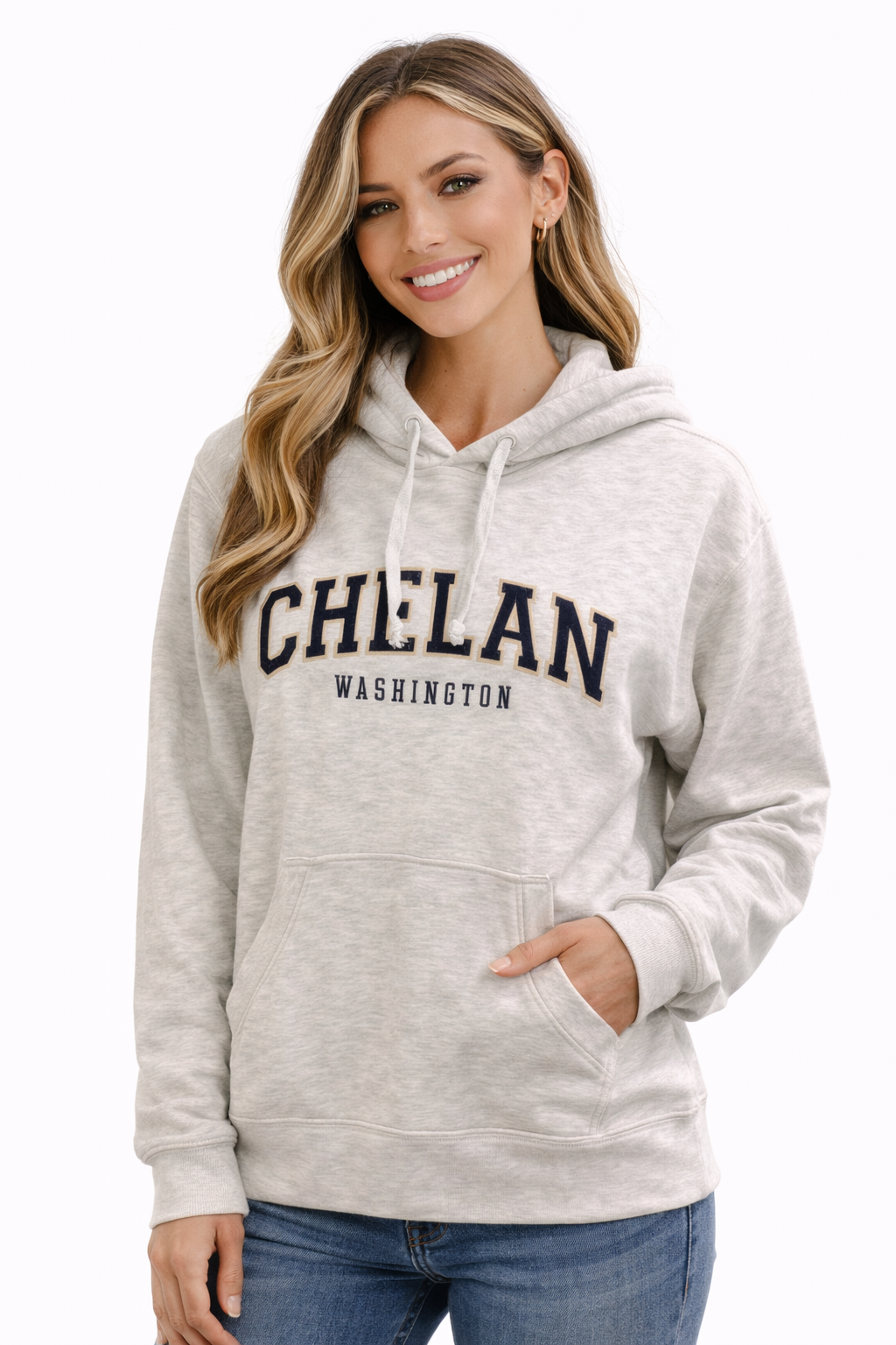 Big Cotton Tumbled Hoodie "Chelan/Washington"