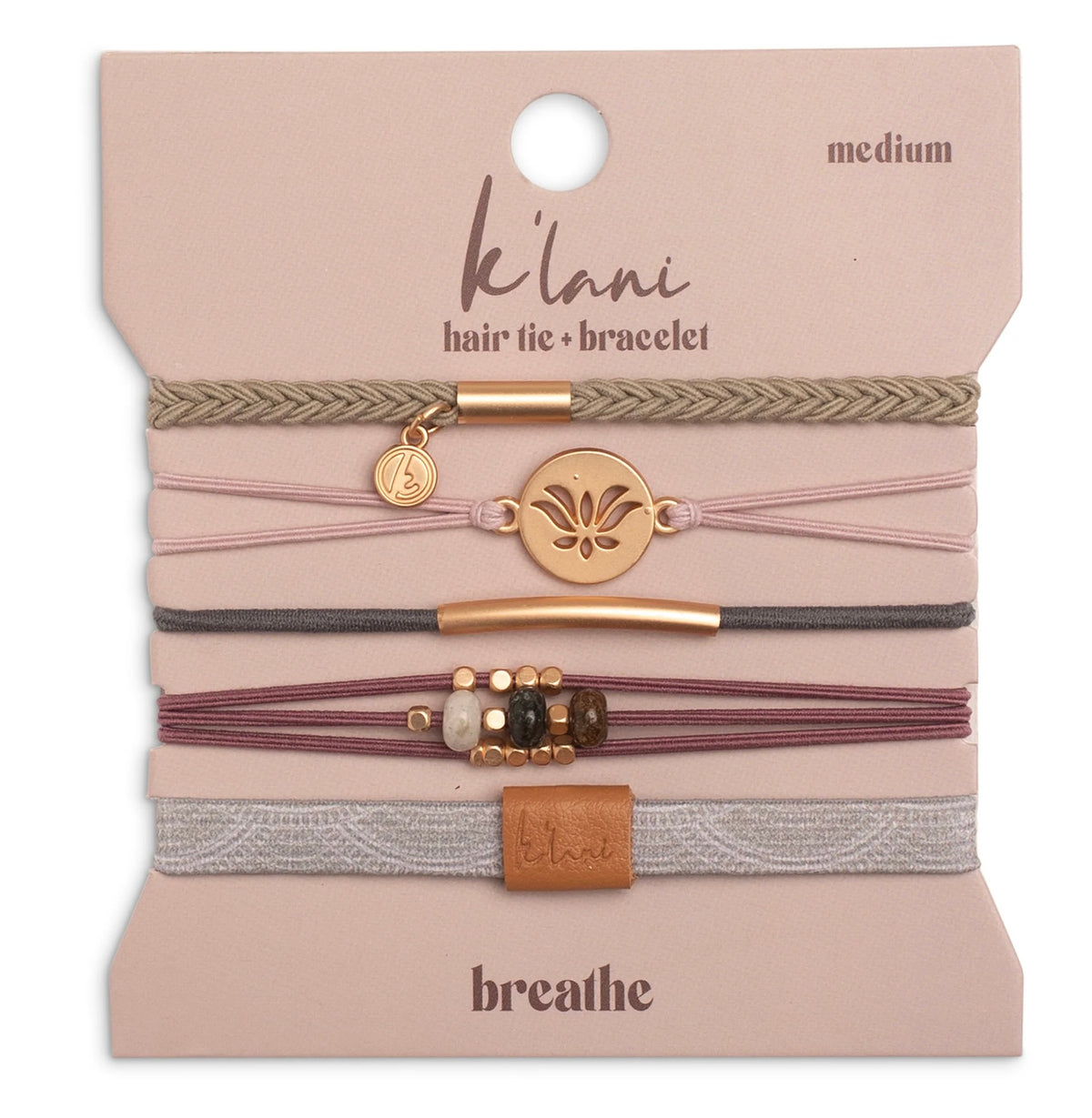 Breathe - Hair Tie Bracelet
