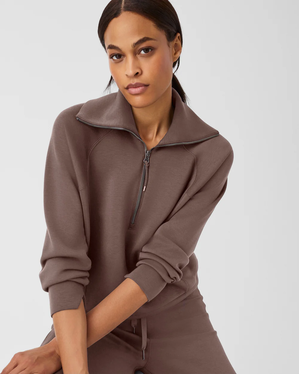 Spanx Airessentials Half Zip
