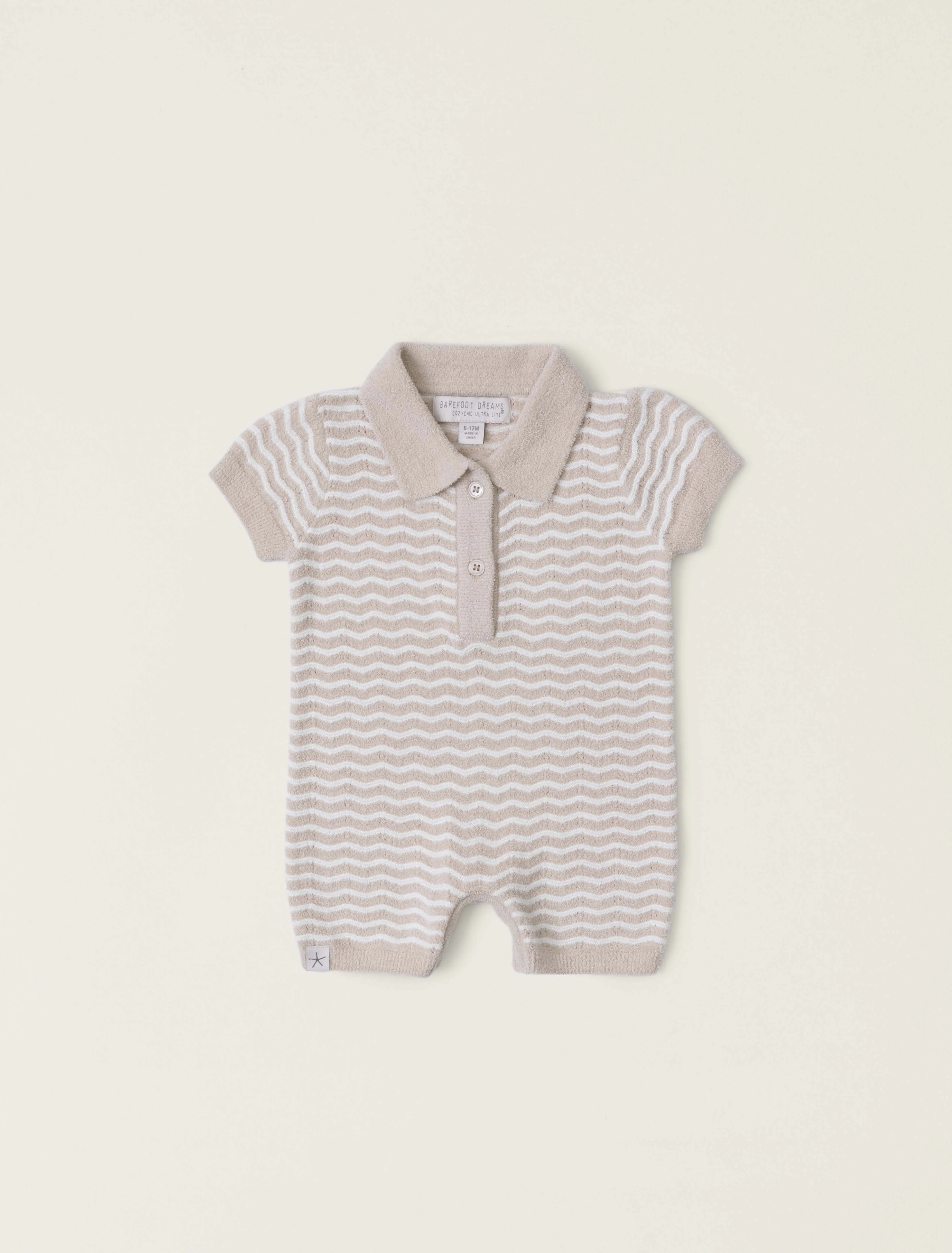 CozyChic Ultra Lite Wavy Baby Onesie