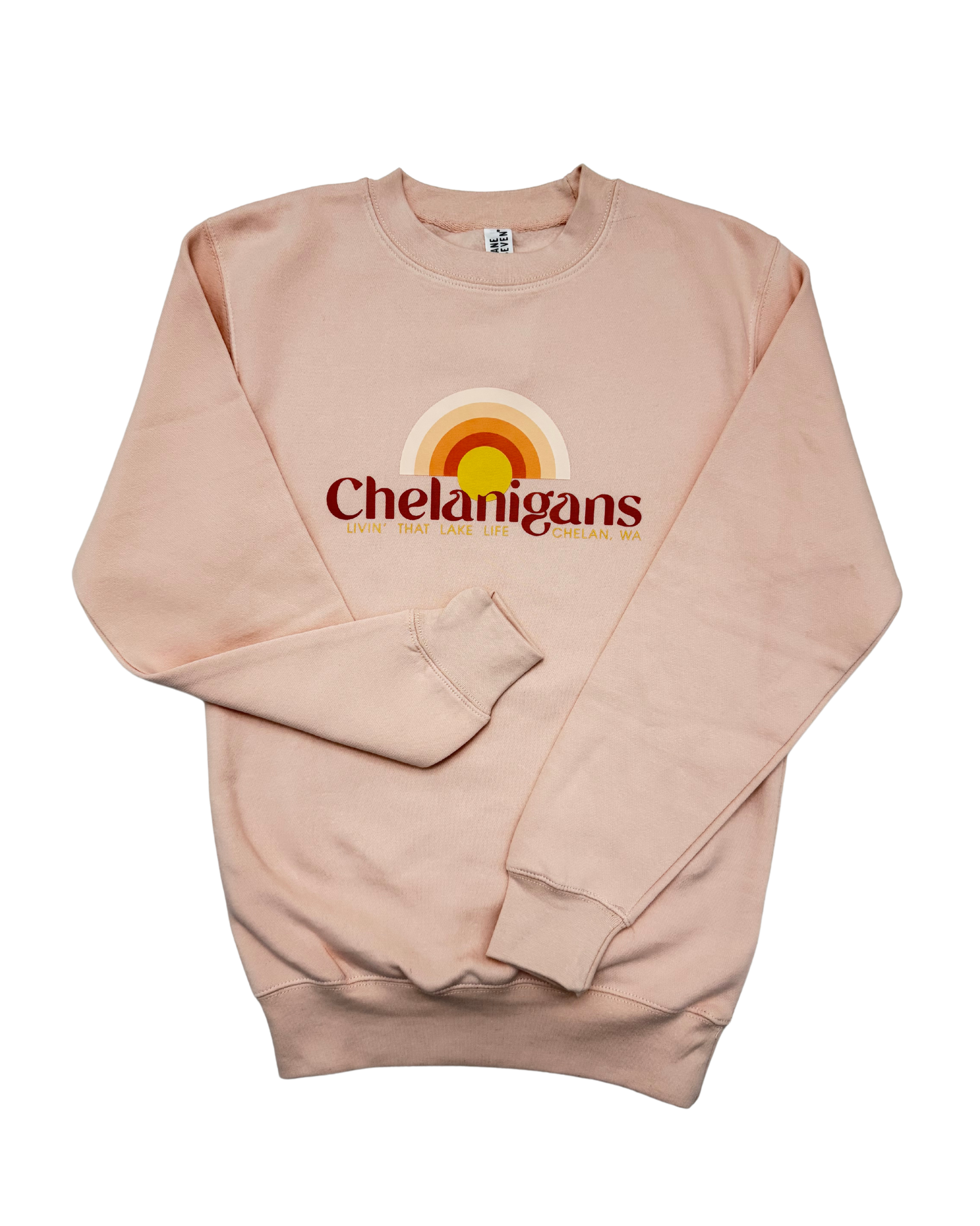 Chelanigans Rainbow Pullover Crewneck