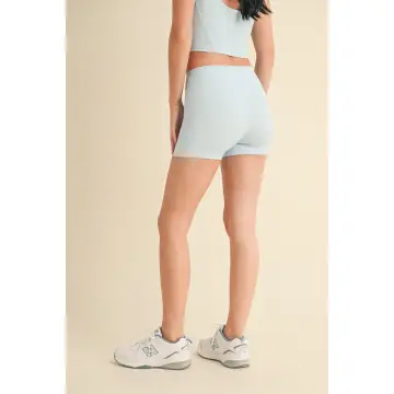 Mid-Rise Mini Shorts