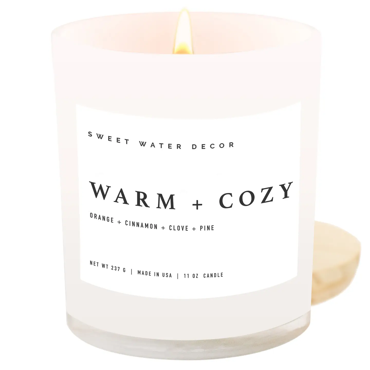Warm and Cozy 11 oz Soy Candle