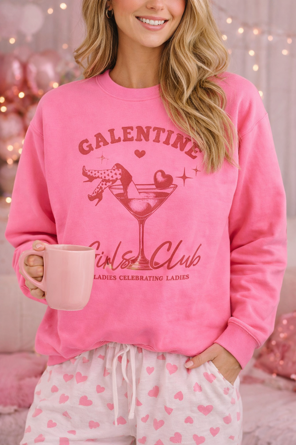 Galentine Girl's Club Sweatshirt
