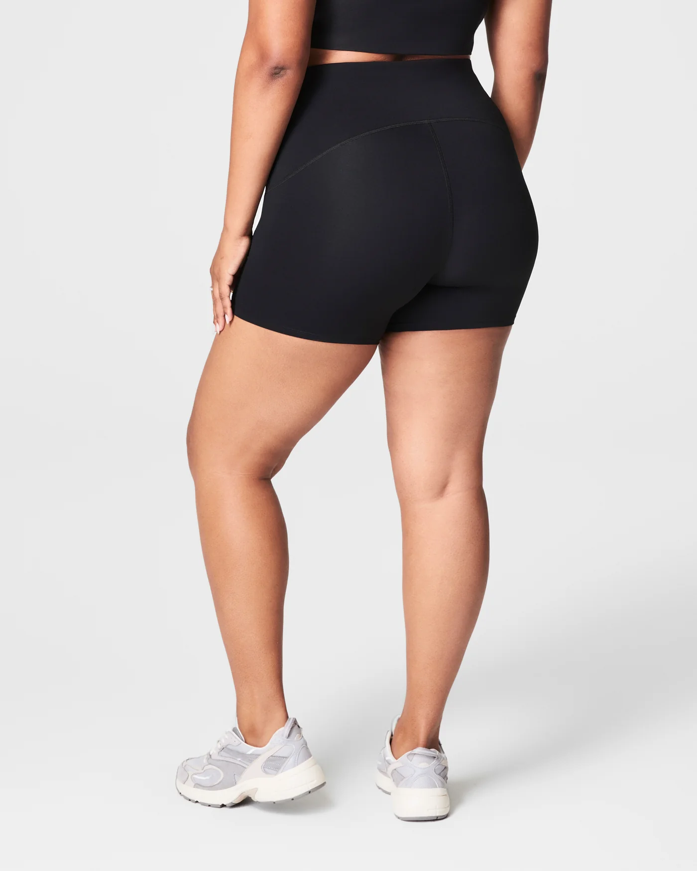 Booty Boost Active Biker Shorts 5" - Very Black