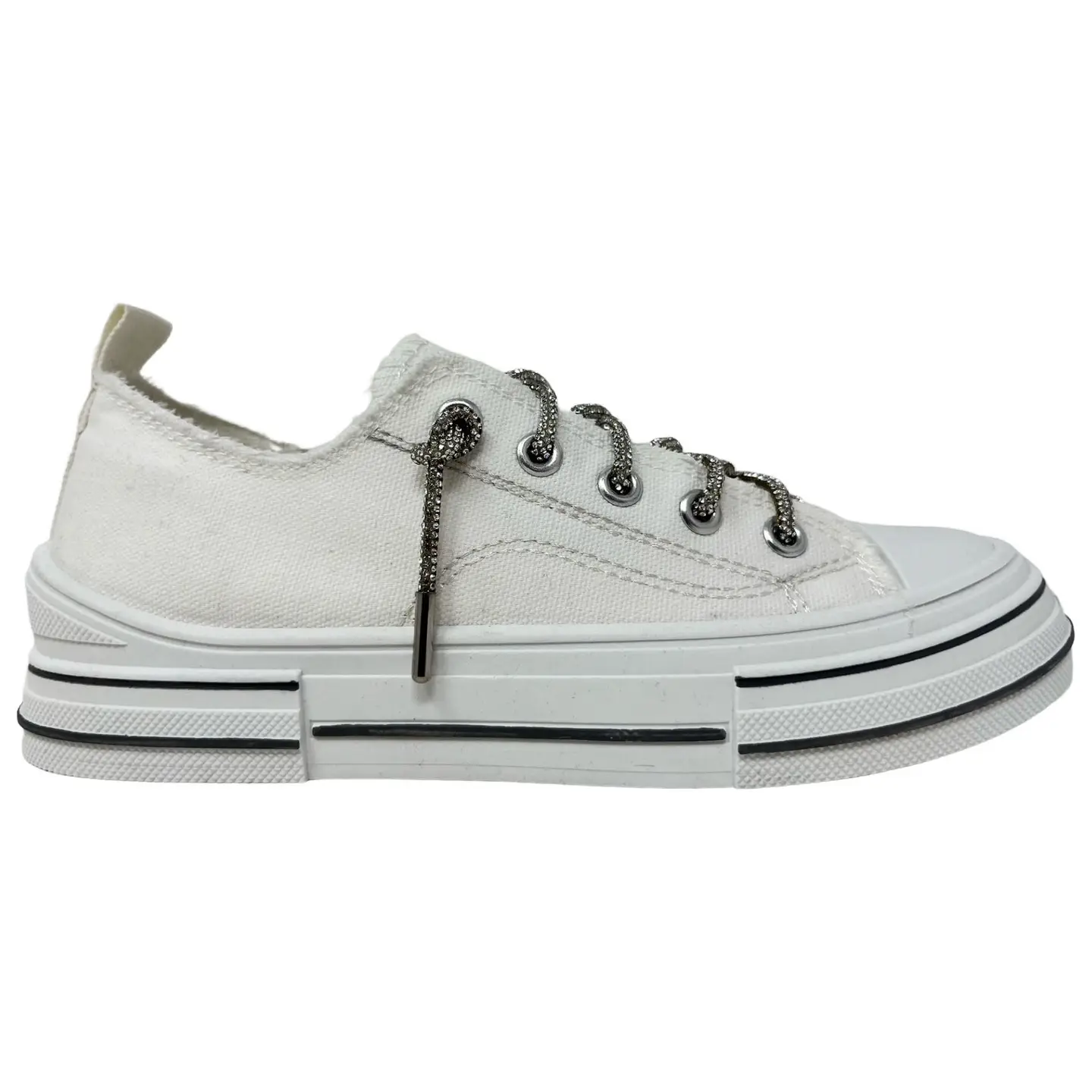 Low Top Canvas Sneaker - Aman 2