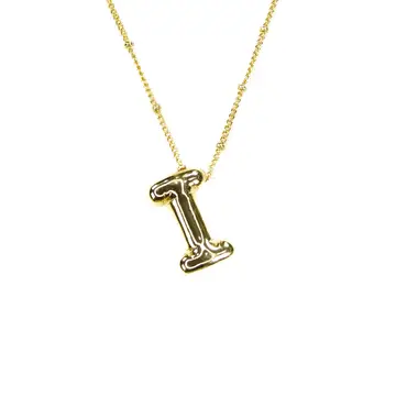 Mini Balloon Initial Necklace