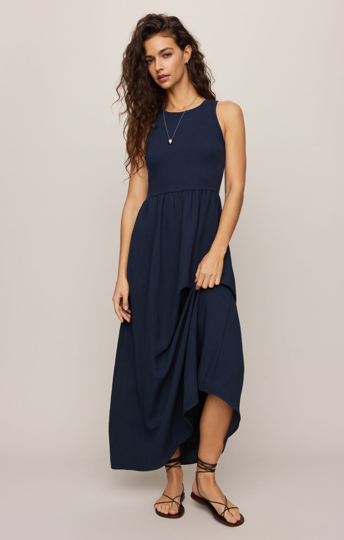 Charlotte Midi Dress - Eclipse