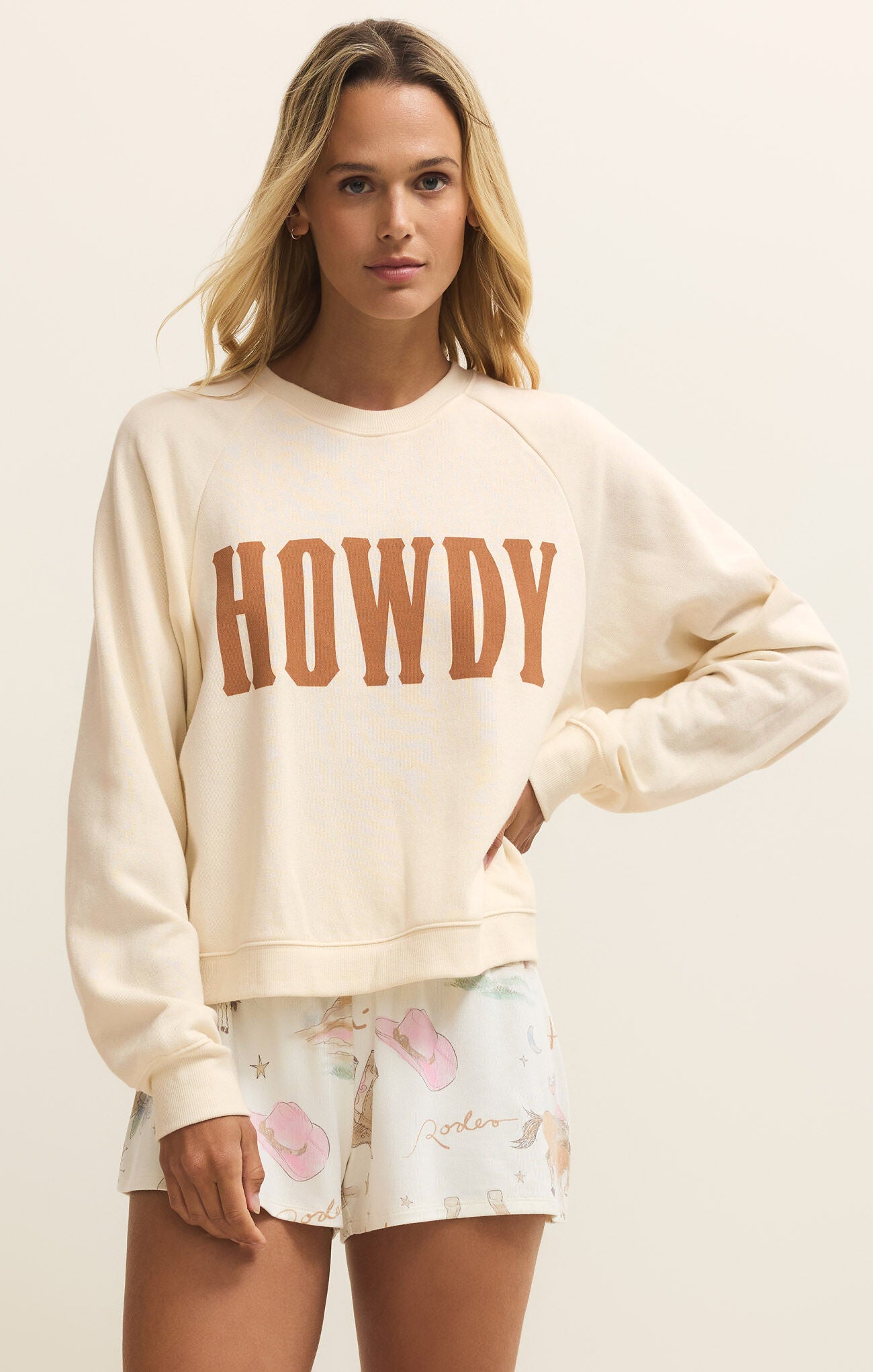 Howdy Sweatshirt - Vanilla Ice