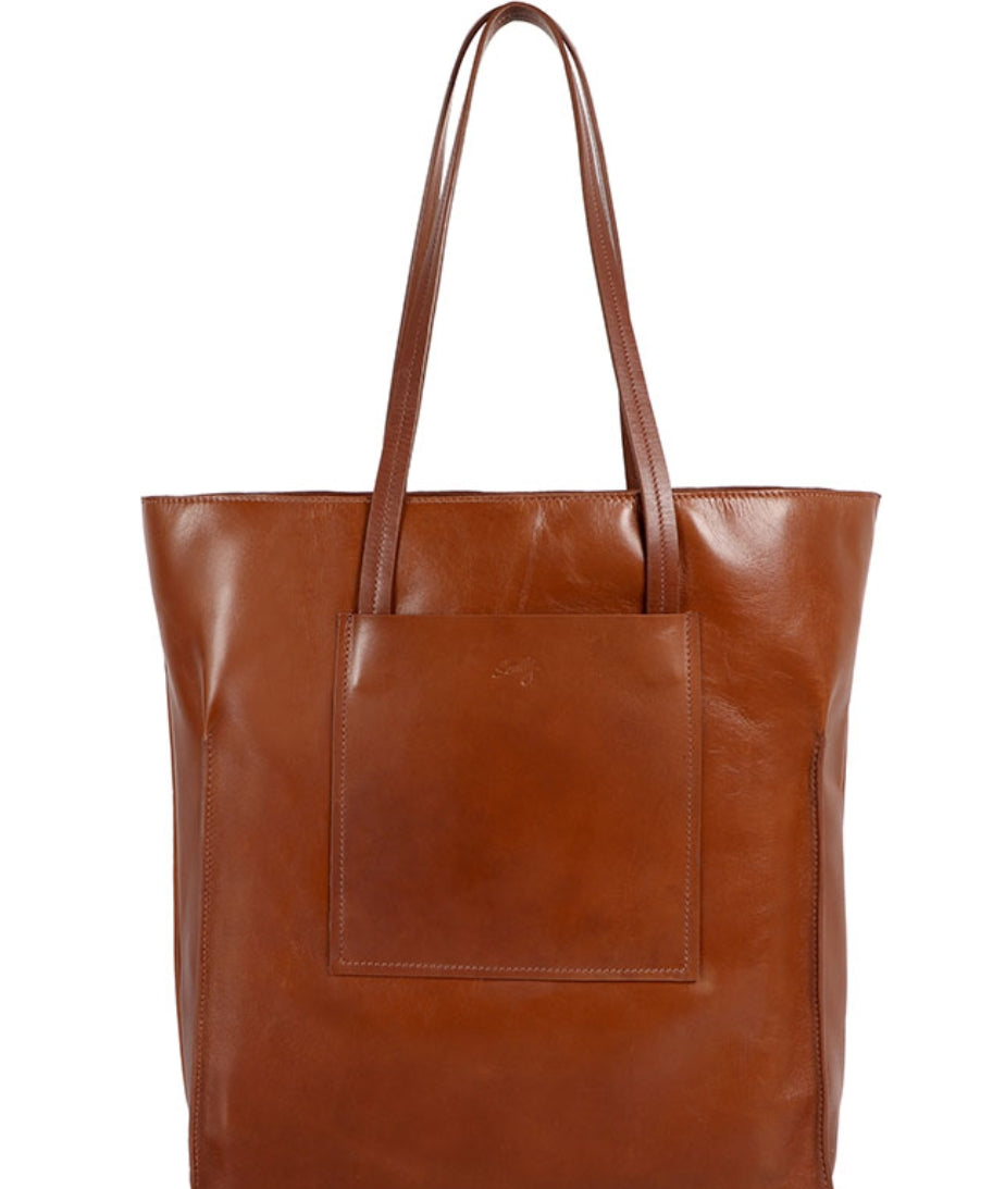 Scully Tiffany Leather Tote Bag